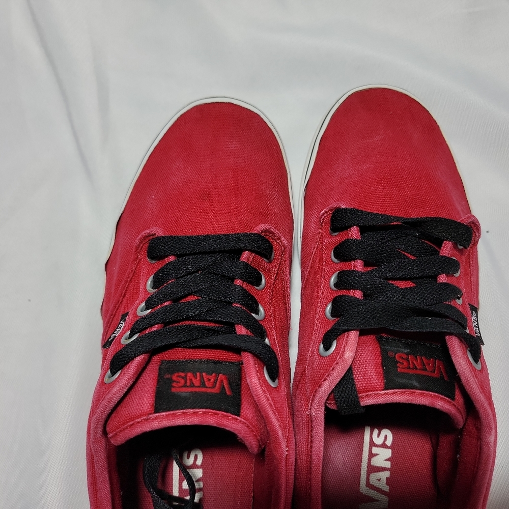VANS Red size 10.5